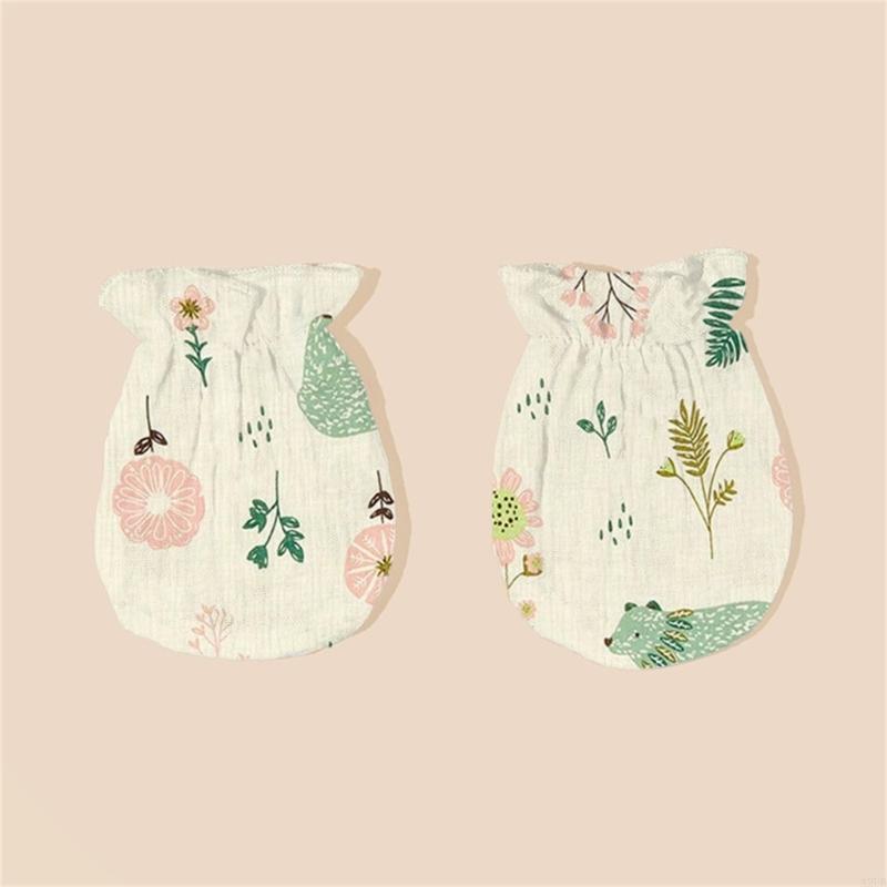 1 Pair Newborns Cotton Mittens - Skincare Newborn recension och pris