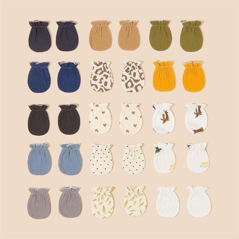 1 Pair Newborns Cotton Mittens - Skincare Newborn recension och pris