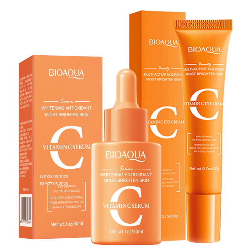 BIOAQUA Vitamin C Skin Care Ki - Caffeine Eye Serum recension och pris