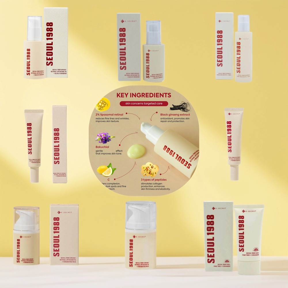 Korean Seoul 1988 Set Retinol  - Skincare Niacinamide recension och pris