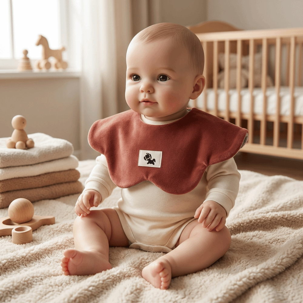 Cartoon Baby Feeding Bib Two-s - Skincare Newborn recension och pris