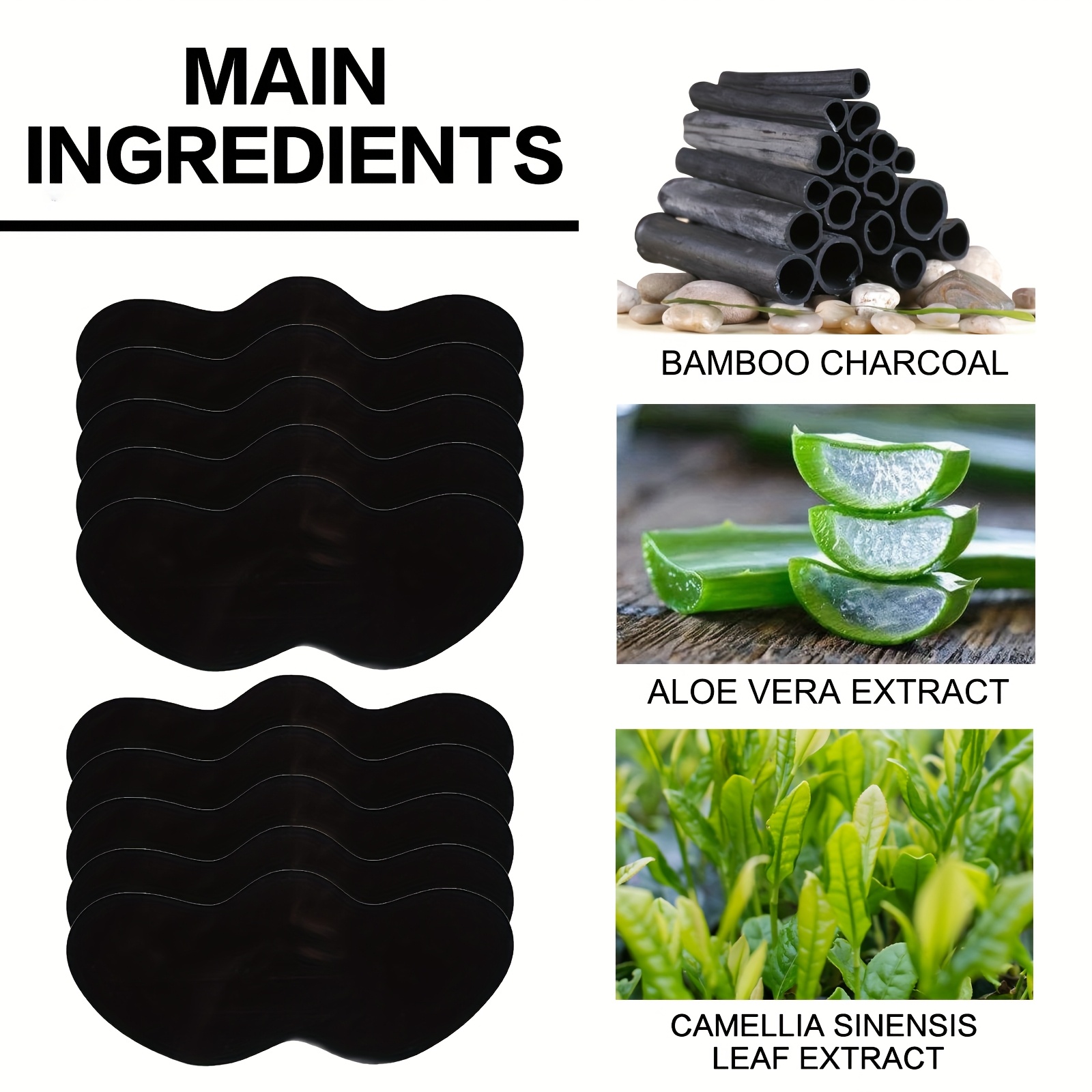 10/20/50/100Pcs Nose Pore Blac - Skincare Finally Found You recension och pris