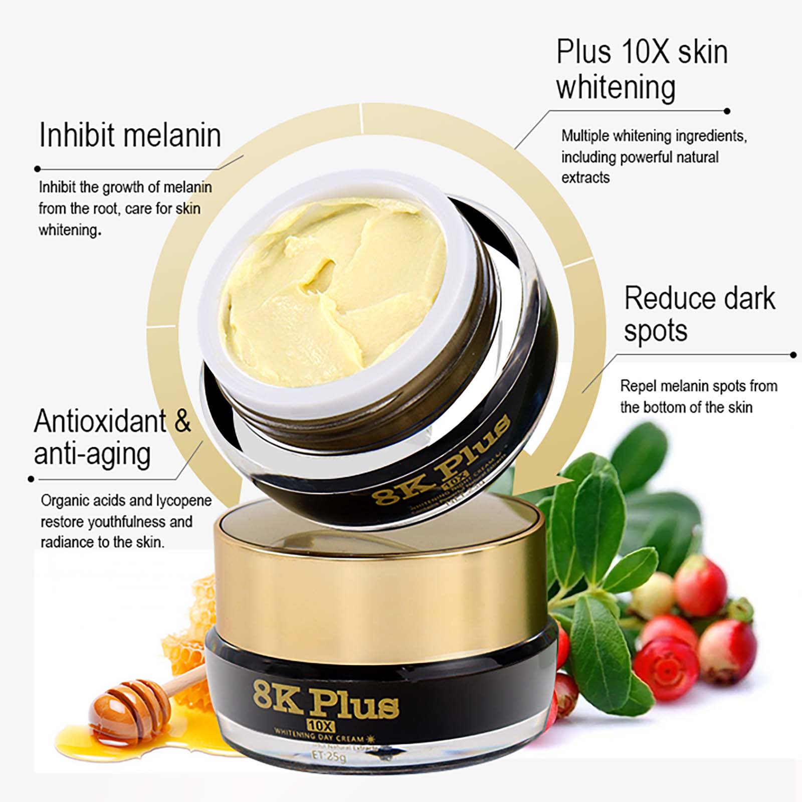 AILKE Whitening Facial Skincar - Skincare Niacinamide recension och pris