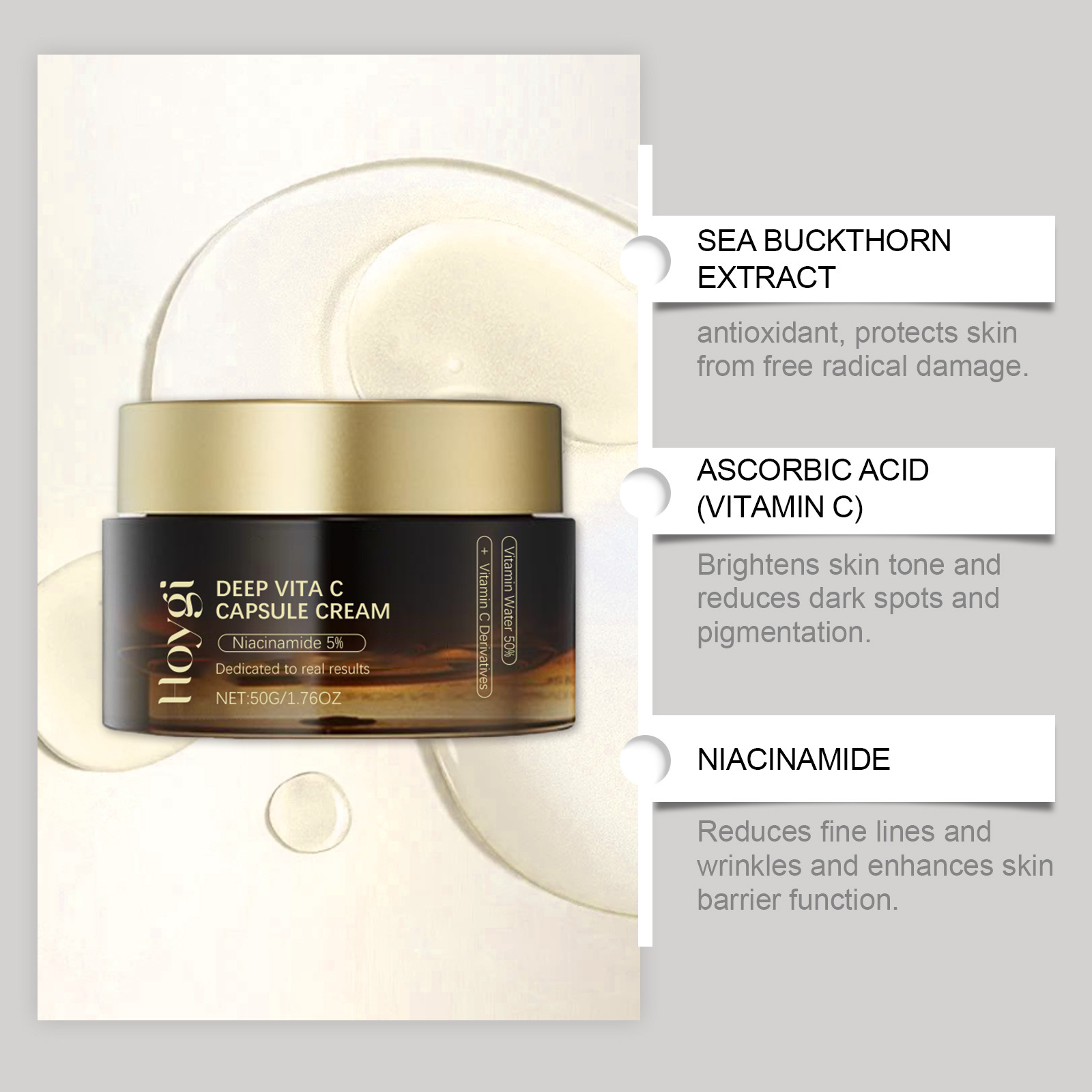 Niacinamide Cream Fade Dark Sp - Skincare Niacinamide recension och pris