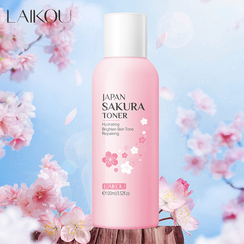 LAIKOU 8Pcs Sakura Facial Skin - Skincare Niacinamide recension och pris